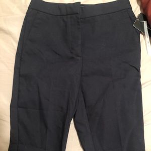 Zara navy ankle pants